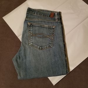 Abercrombie & Fitch "Erin" straight leg jeans 10 L